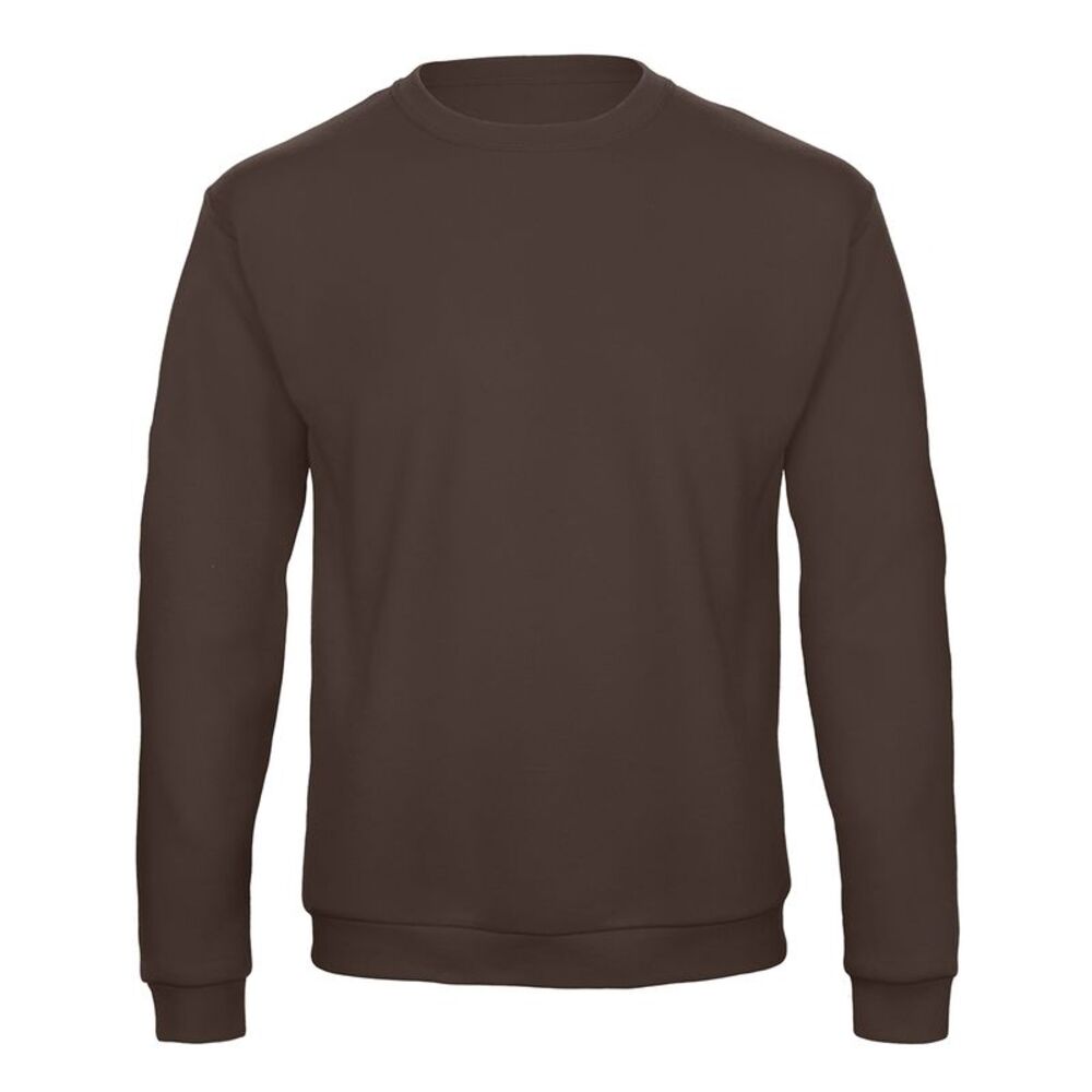 B&C Mens ID.202 50/50 Sweatshirt / Brown